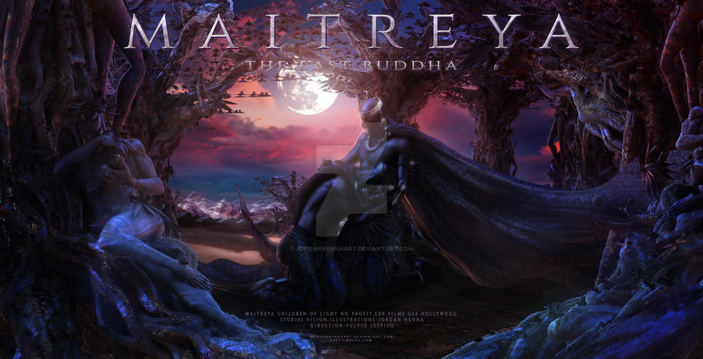 GAUTAMA THE LAST BUDDHA FILM HOLLYWOOD . ExP by JordanNennaArt on