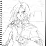 Edward Elric Sketch 1 of 3