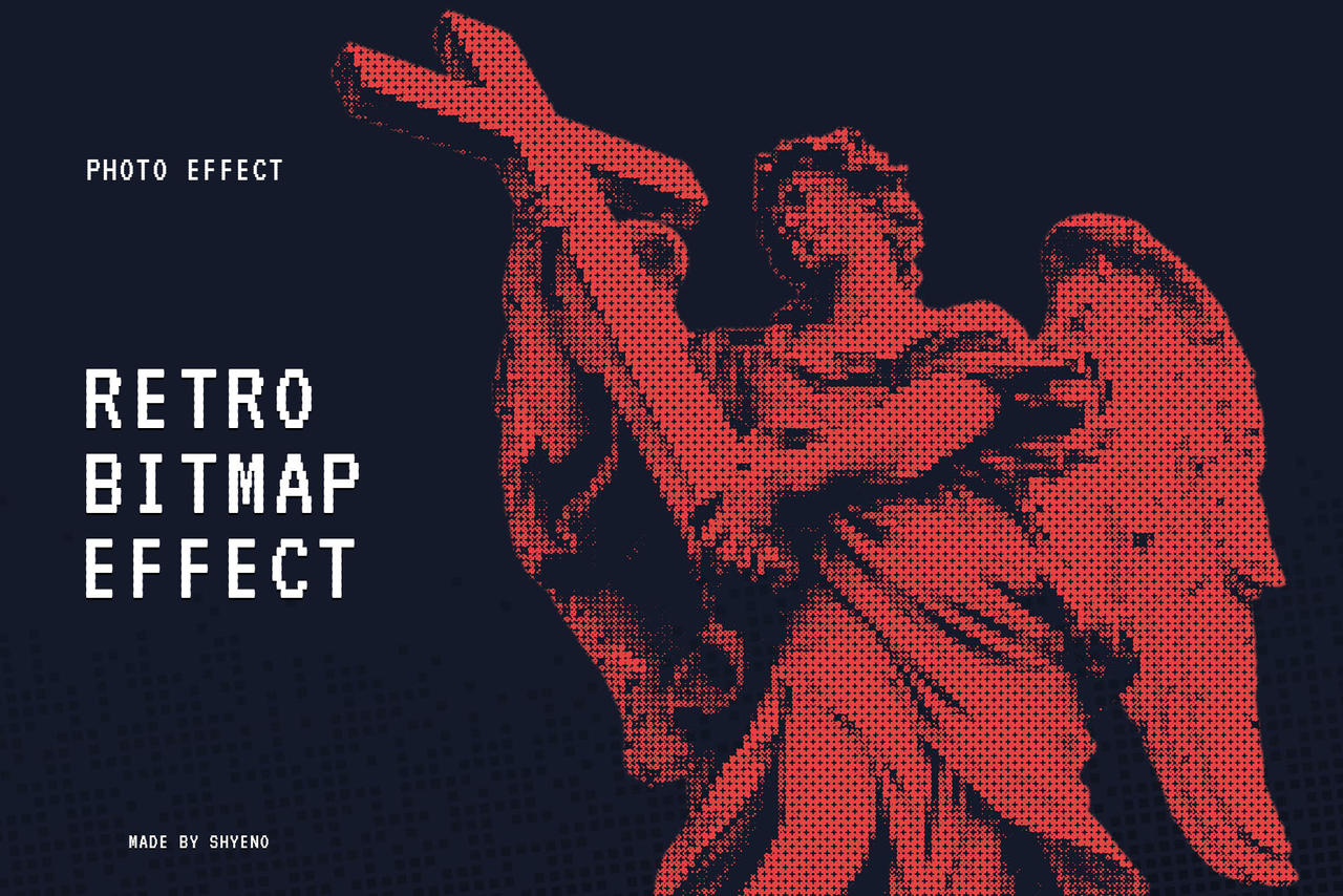 Retro Bitmap Photo Effect by SebastianSh on DeviantArt