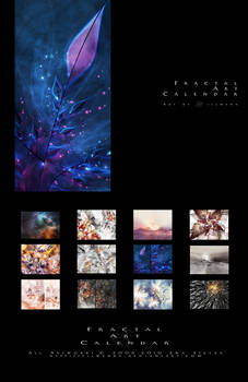 Fractal Art Calendar 2012