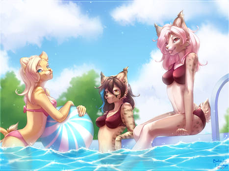 Near the swimming pool /commission/