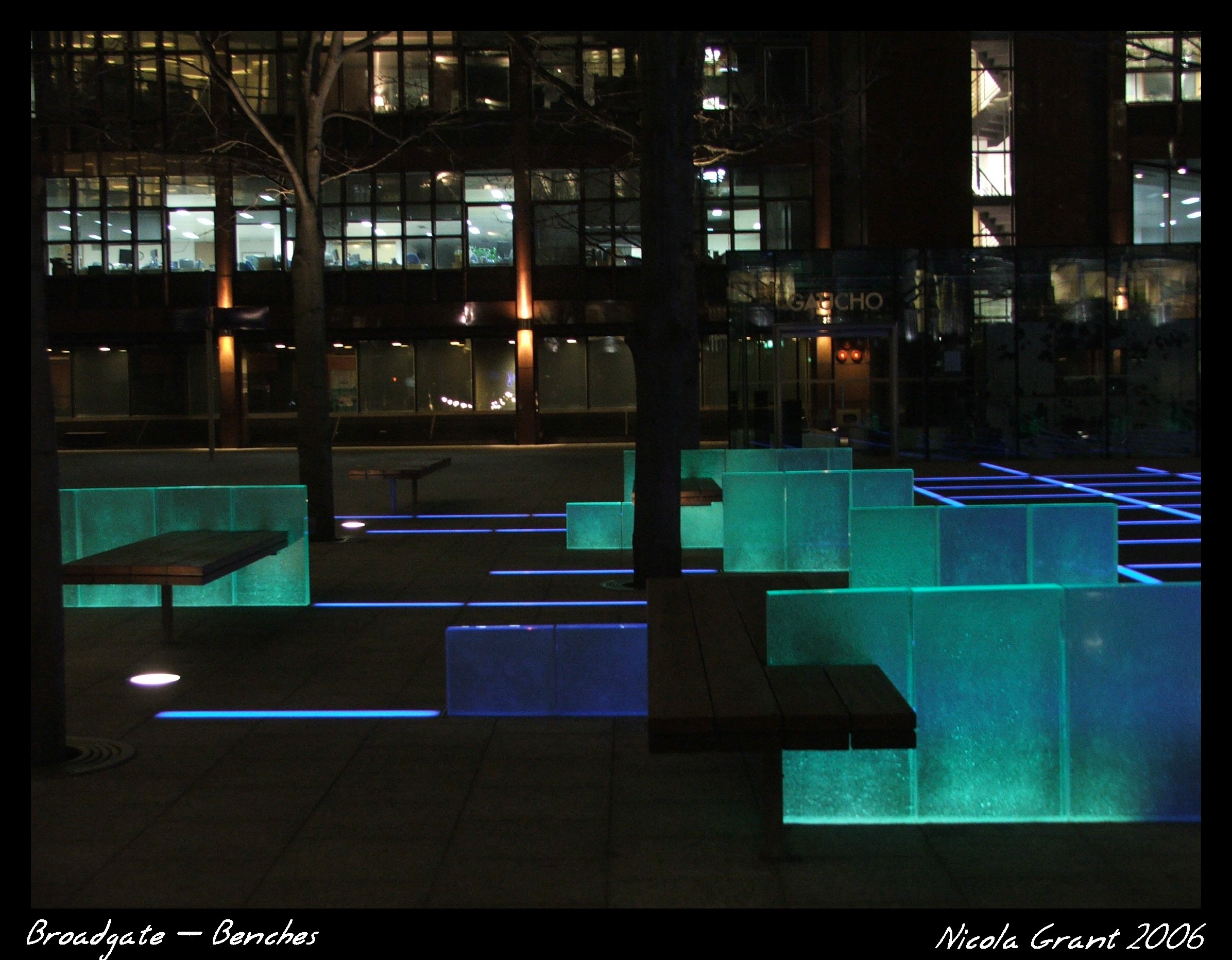 Broadgate - Benches