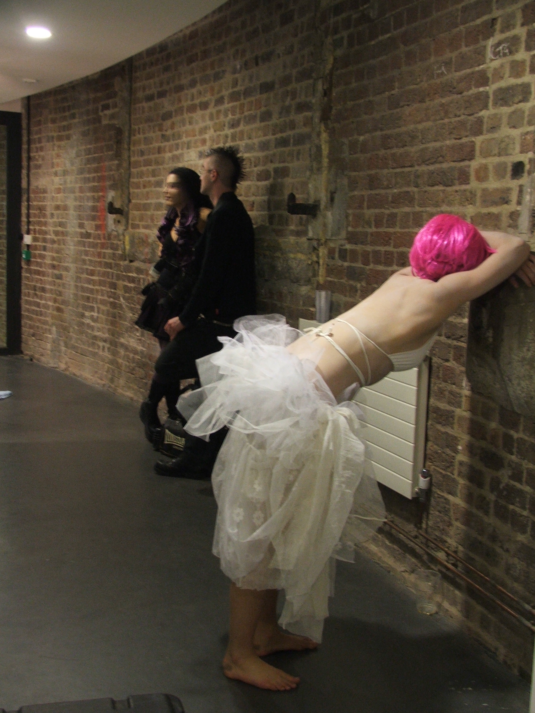 Dancer, backstage