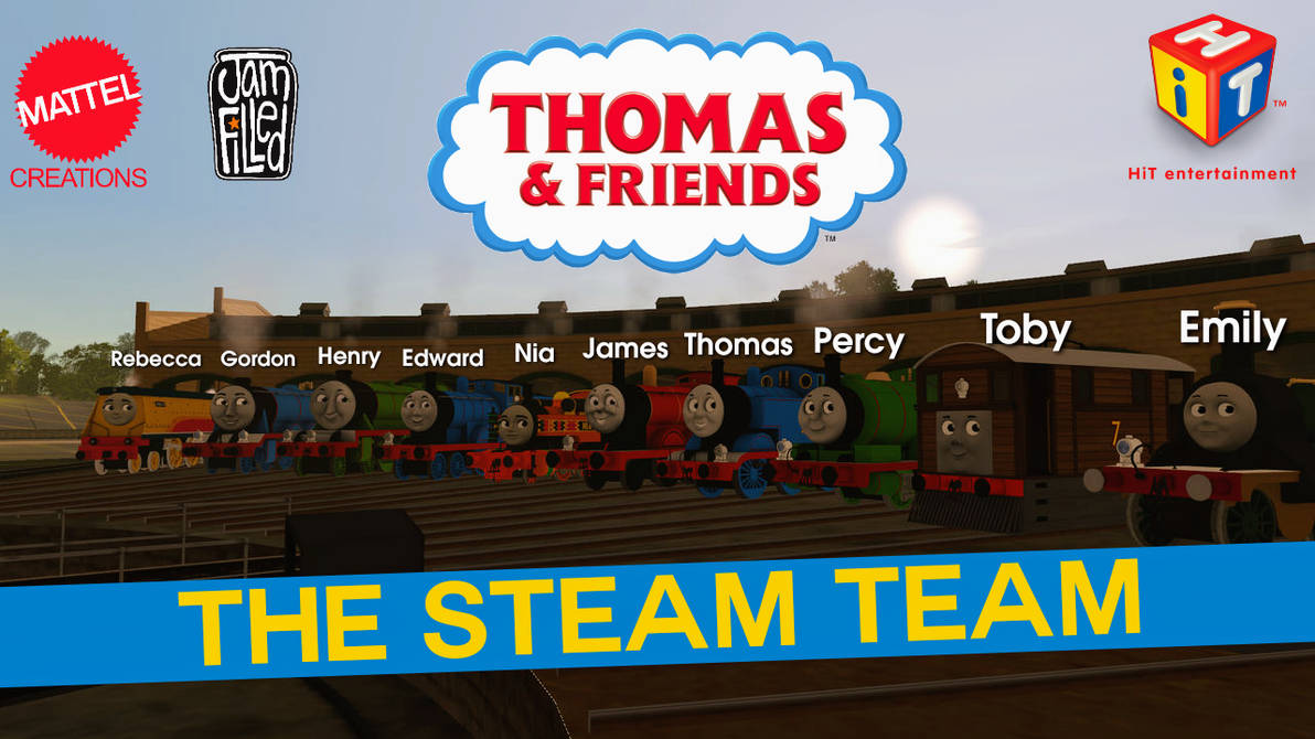 Deviantart Blue Steam The Steam Team Poster #1 by PrinceKMoney706 on DeviantArt