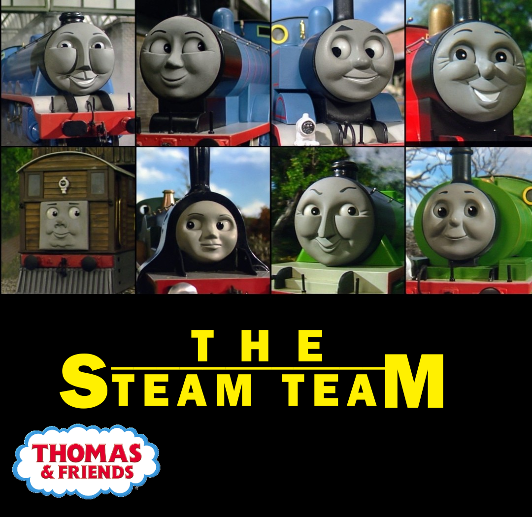 Thomas And Friends The Steam Team Collage V2 By PrinceKMoney706 On thomas-and-friends-the-steam-team-collage-v2-by-princekmoney706-on