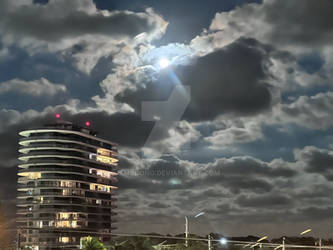 Moon Over Miami Beach