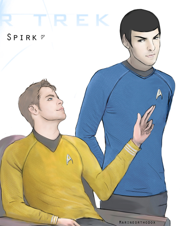 Art trade - Spirk - Not in the bridge, Captain by marinecosplaybr