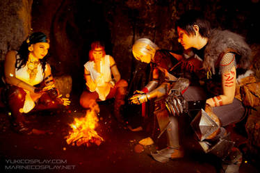 [COSPLAY] Dragon age group - By the fire