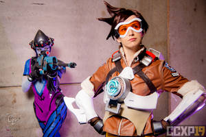 [COSPLAY] Overwatch - Tracer x Widowmaker