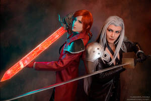 [COSPLAY] Sephiroth and Genesis