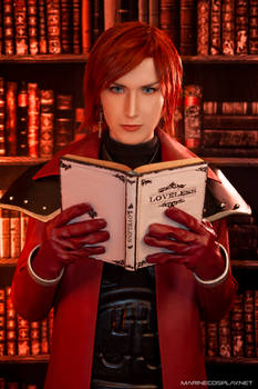 [COSPLAY] Genesis Rhapsodos reading loveless