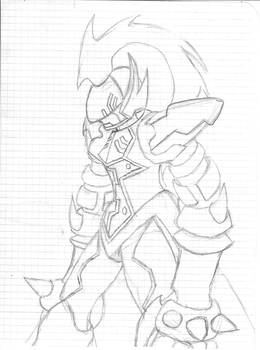 Megaman Zero 3: Omega - Sketch