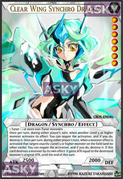 Clear Wing Synchro Dragon Custom Alternate Art