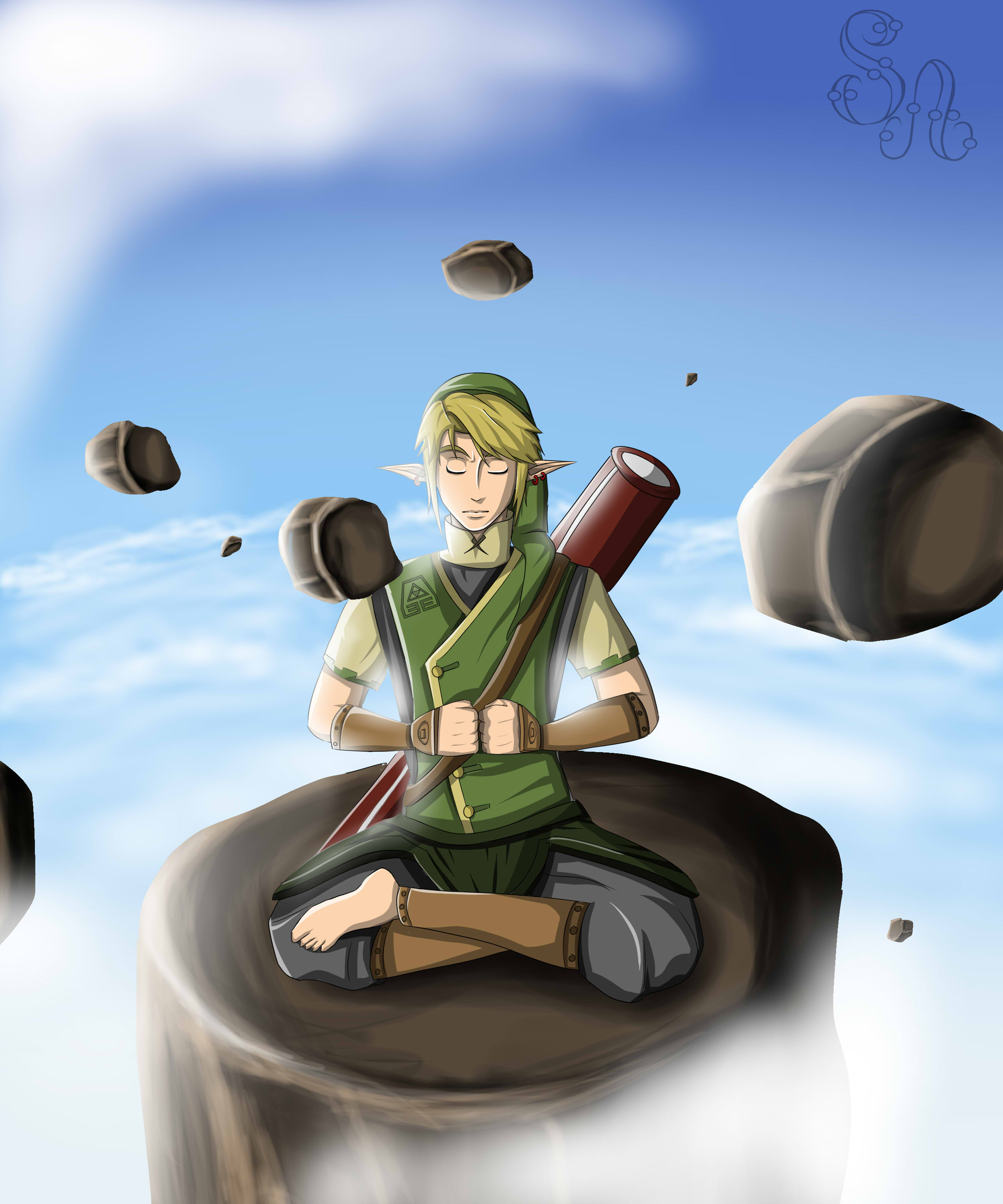 Zelda/Korra Crossover: Master Link