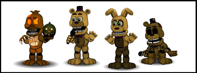 FNAFWorld-Canon:-Nightmares-4-Remakes