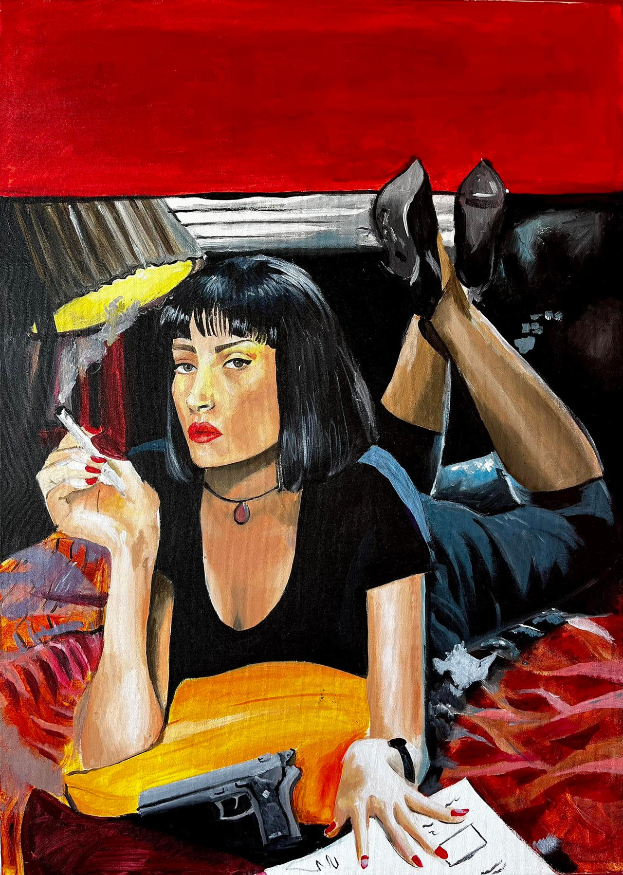 Deviantart Fiction Pulp Fiction by moniajasinska on DeviantArt
