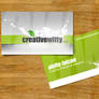 CreativeWitty - Business Card