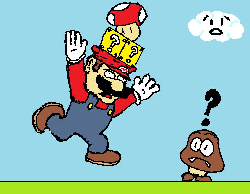 Mario Head Exploding SUPER MARIO'S BRAIN DAMAGE by supermariologan on DeviantArt