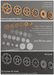 Interchangable Gears- for sell by Alanise