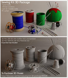 Sewing Kit- 3D for sell