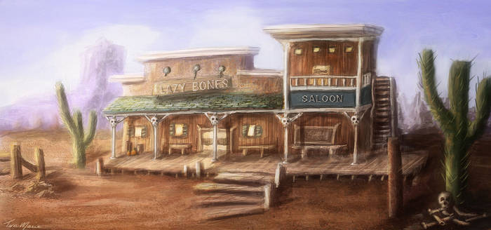 Lazy Bones Saloon WIPconcept