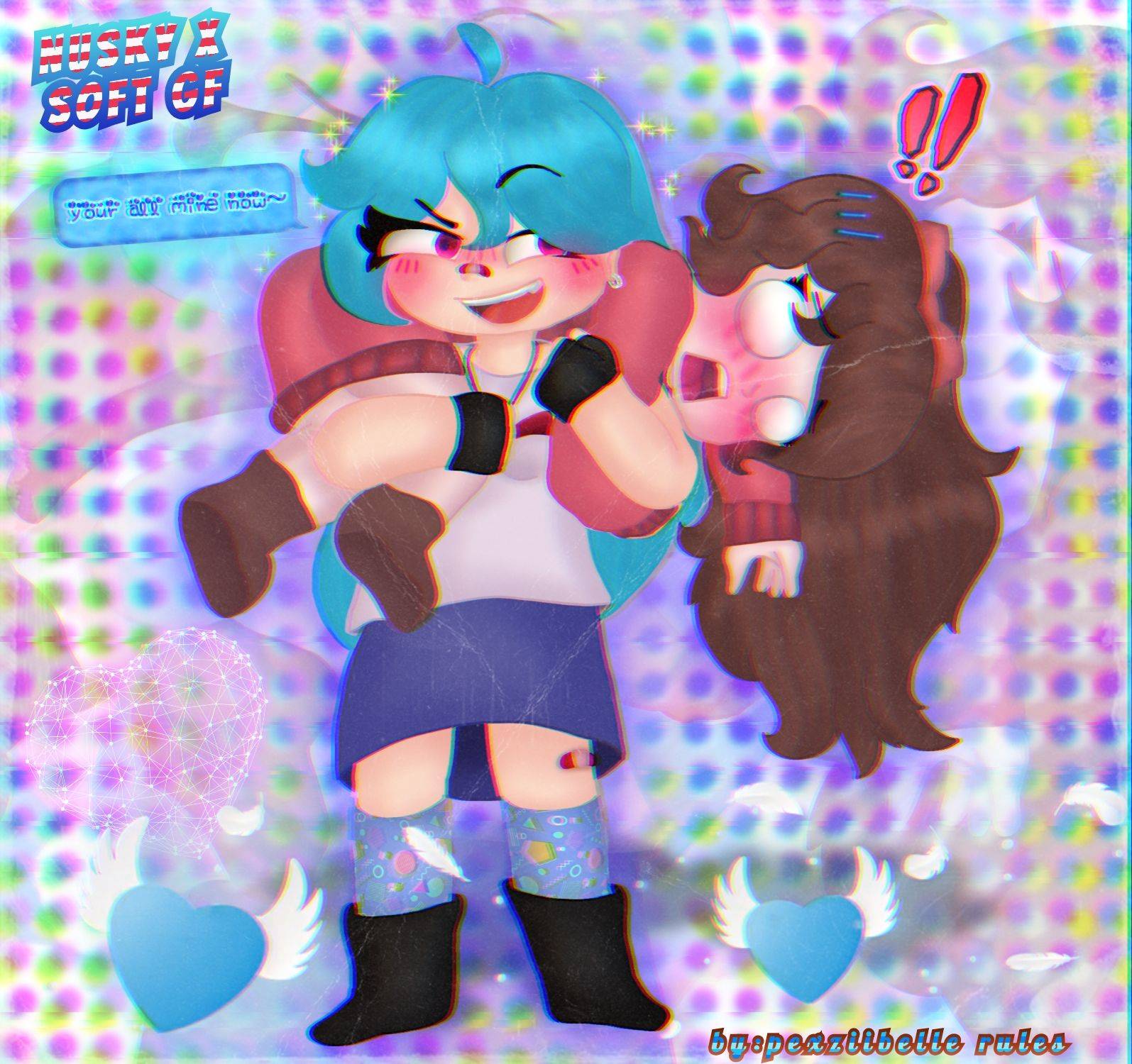 Nusky Fnf R Nusky x soft gf / grace fnf mod fanart by pexzii by Tanyaandrina444 on ...