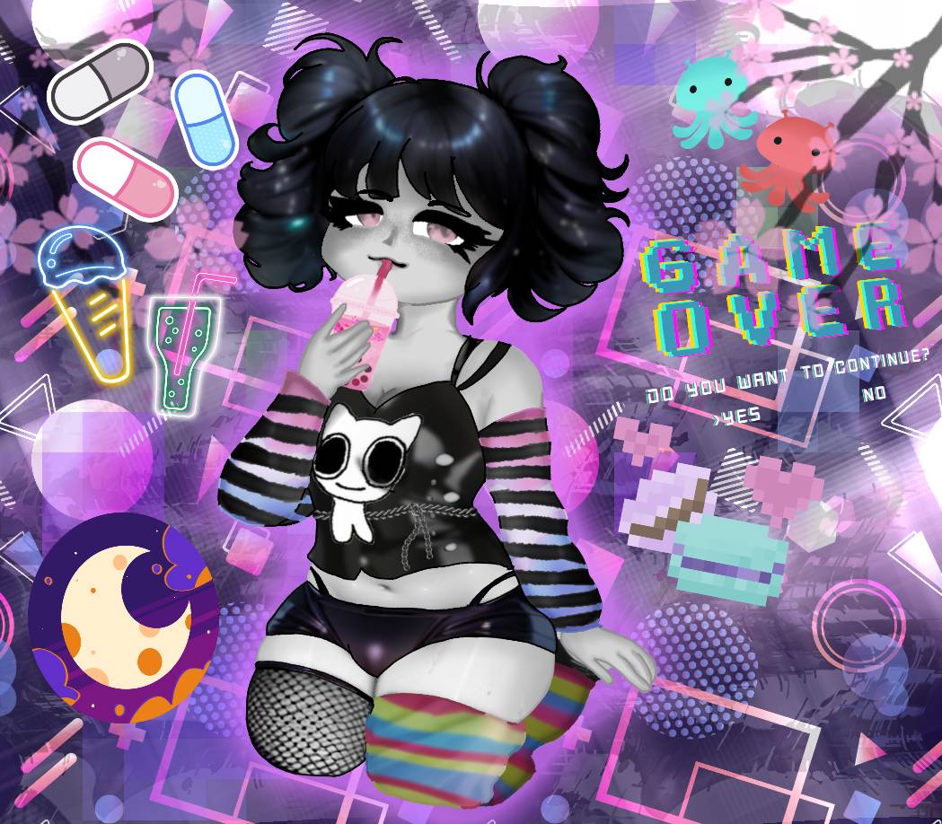 My avatar on Roblox ☆miralikescupcakes8☆ - Illustrations ART street