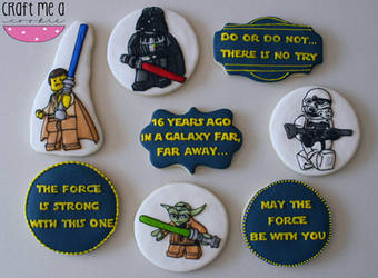 Lego Star Wars Cookies by brynnwoods