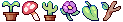 [ FTU ] mini pixel set 1: plants