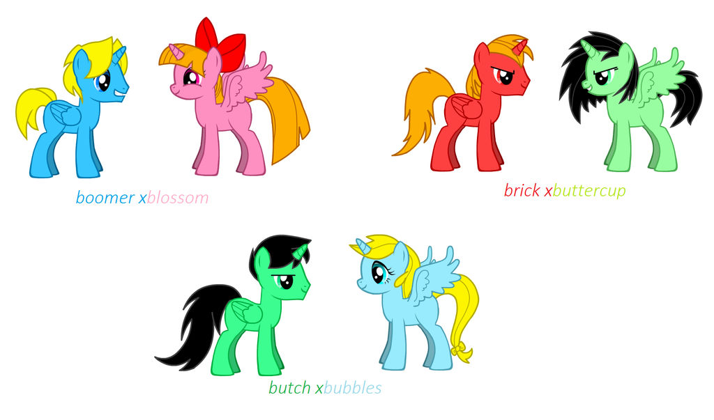 Ppg And Rrb Mixed Pairs by chokitathecat on DeviantArt