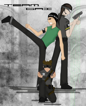 Team Gai. WITH GUNZ.