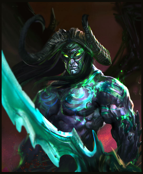 Illidan (Warcraft) (included processing video)