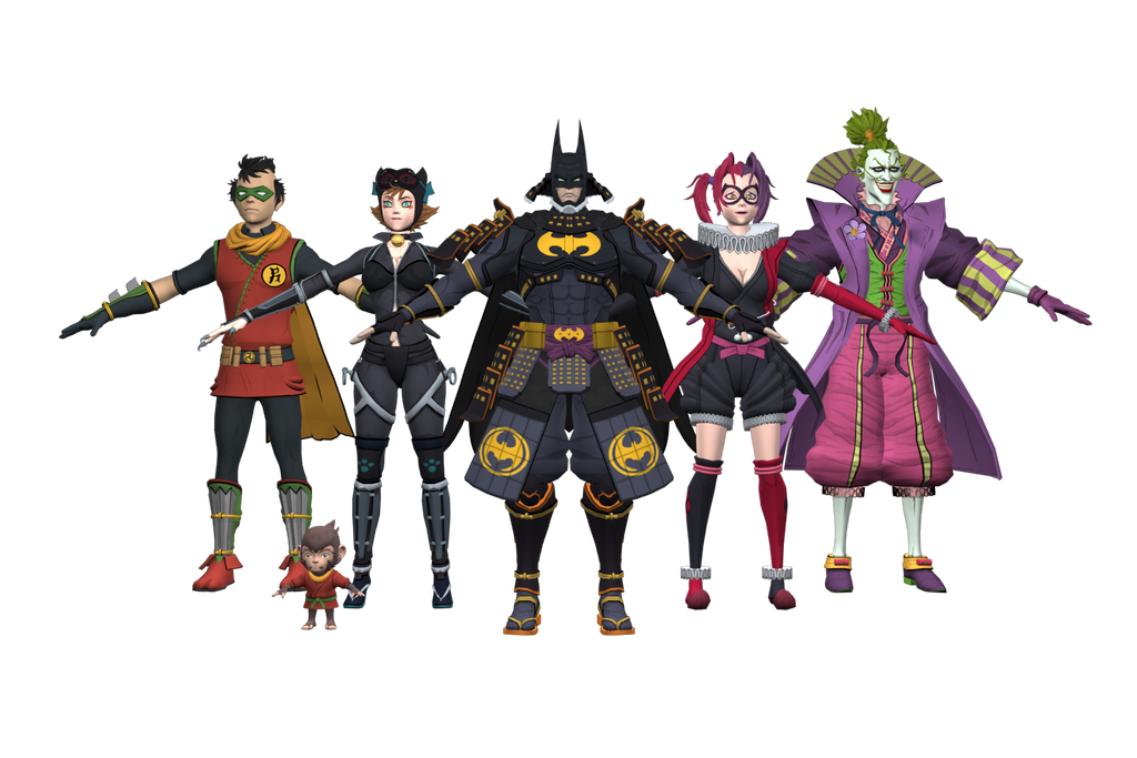 INJ iOS Batman Ninja Characters by GR-85 on DeviantArt