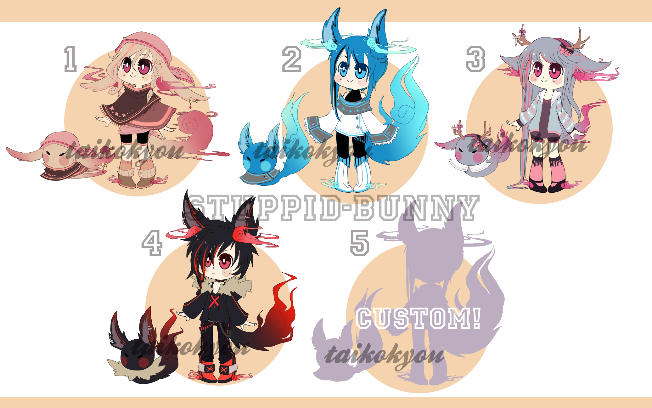 AUCTION ADOPTABLES CLOSED!