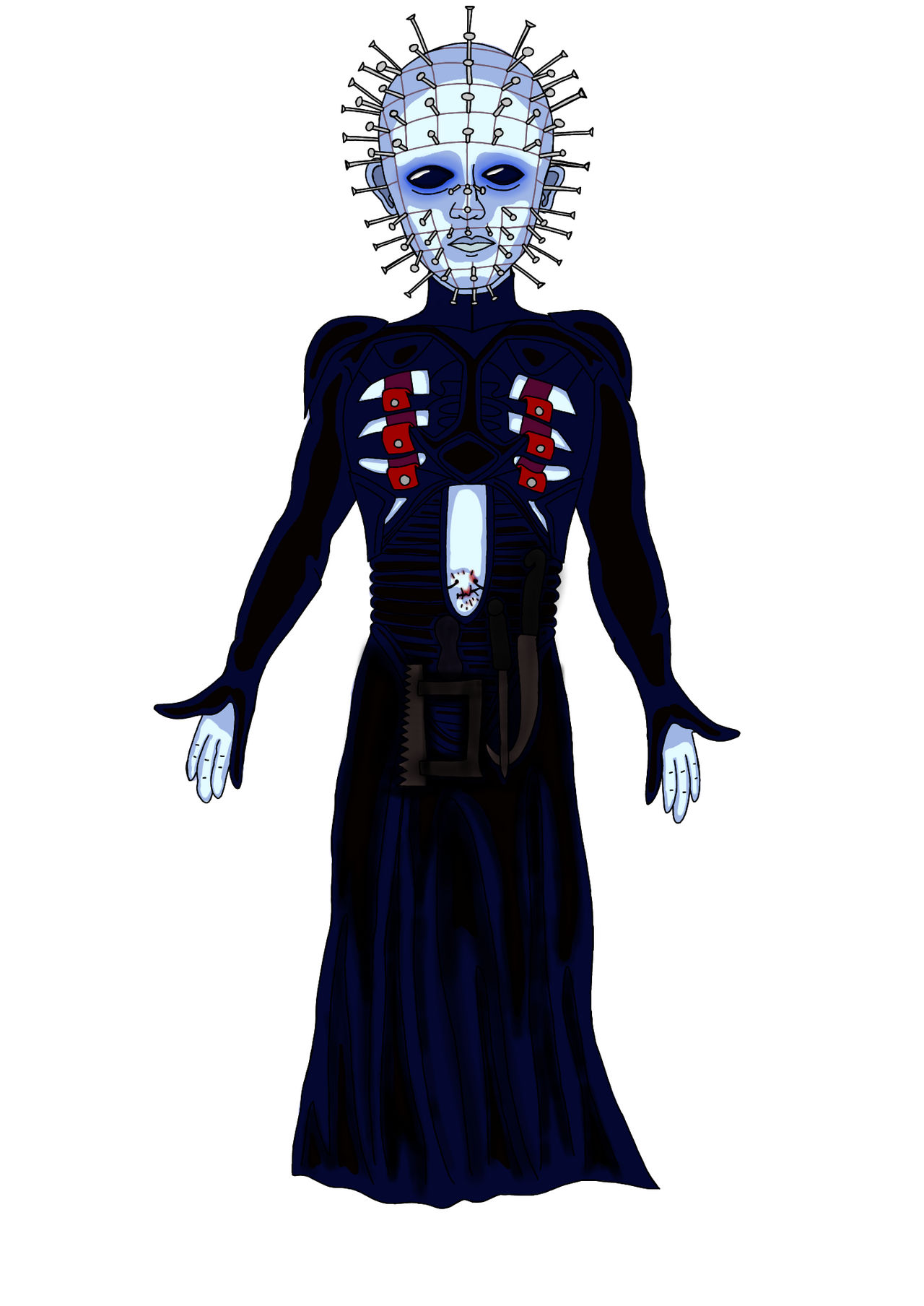 Unfinished Pinhead by KingKobra52 on DeviantArt