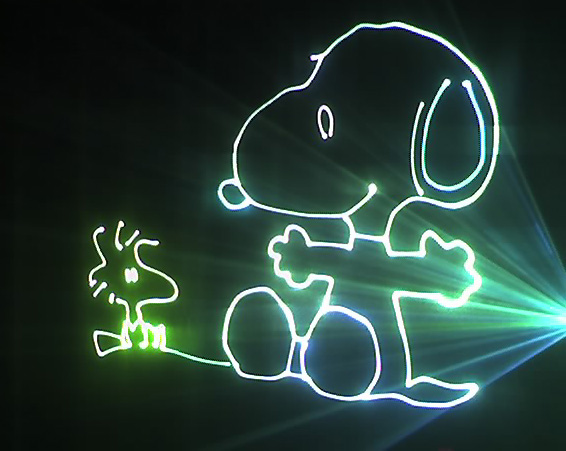 🛒 Snoopy cartoon Neon LED