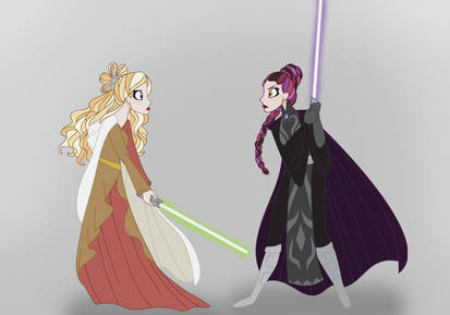 Star Wars Ever After High: Raven and Apple