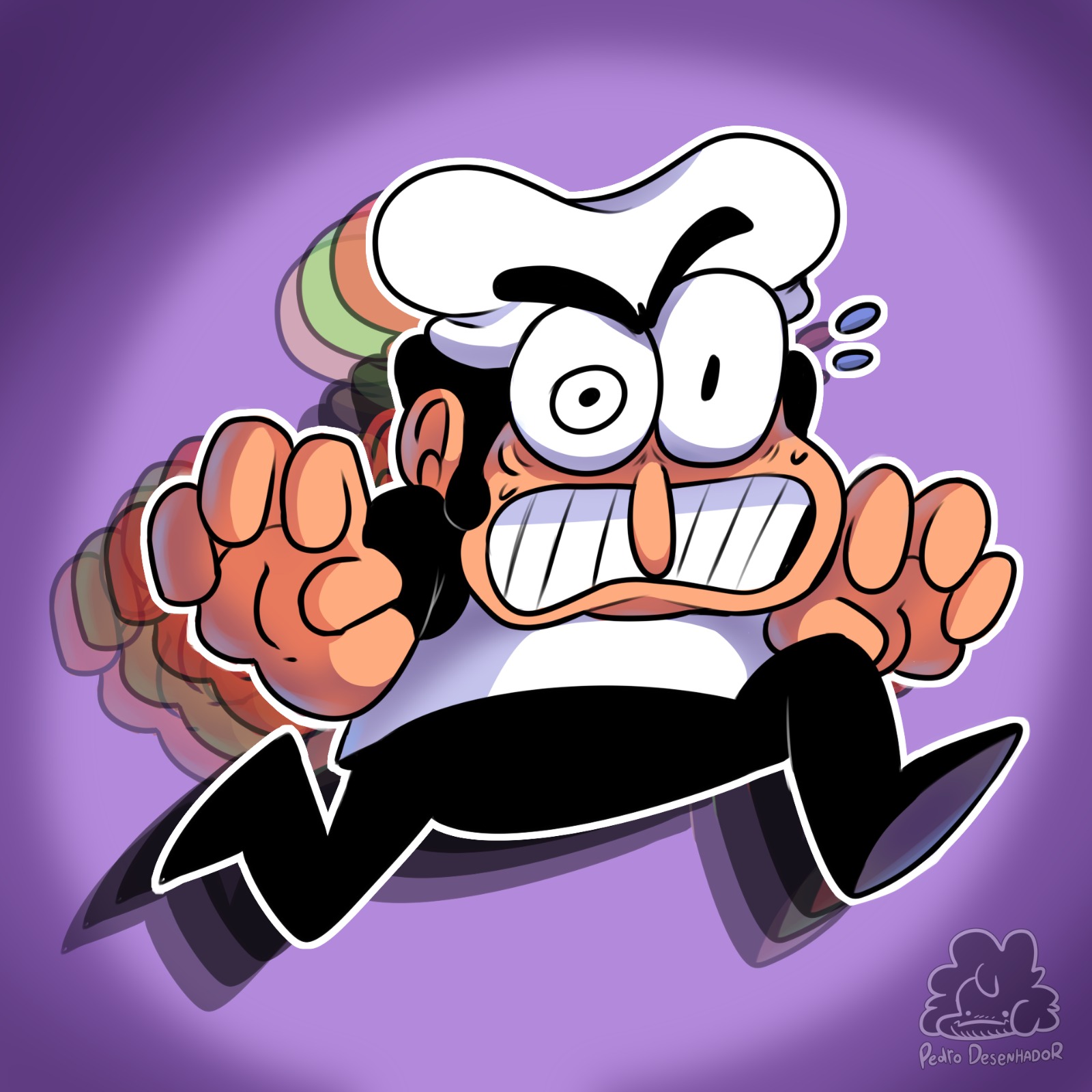 Peppino from Pizza Tower by rabbidlover01 on DeviantArt