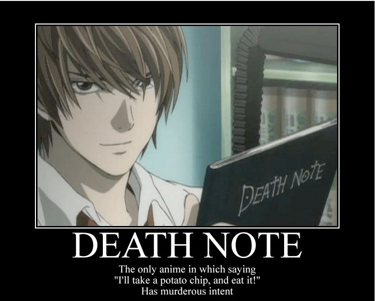 Macaroons Death Note Death Note and Potato Chips by xxxScarletKittyxxx on DeviantArt