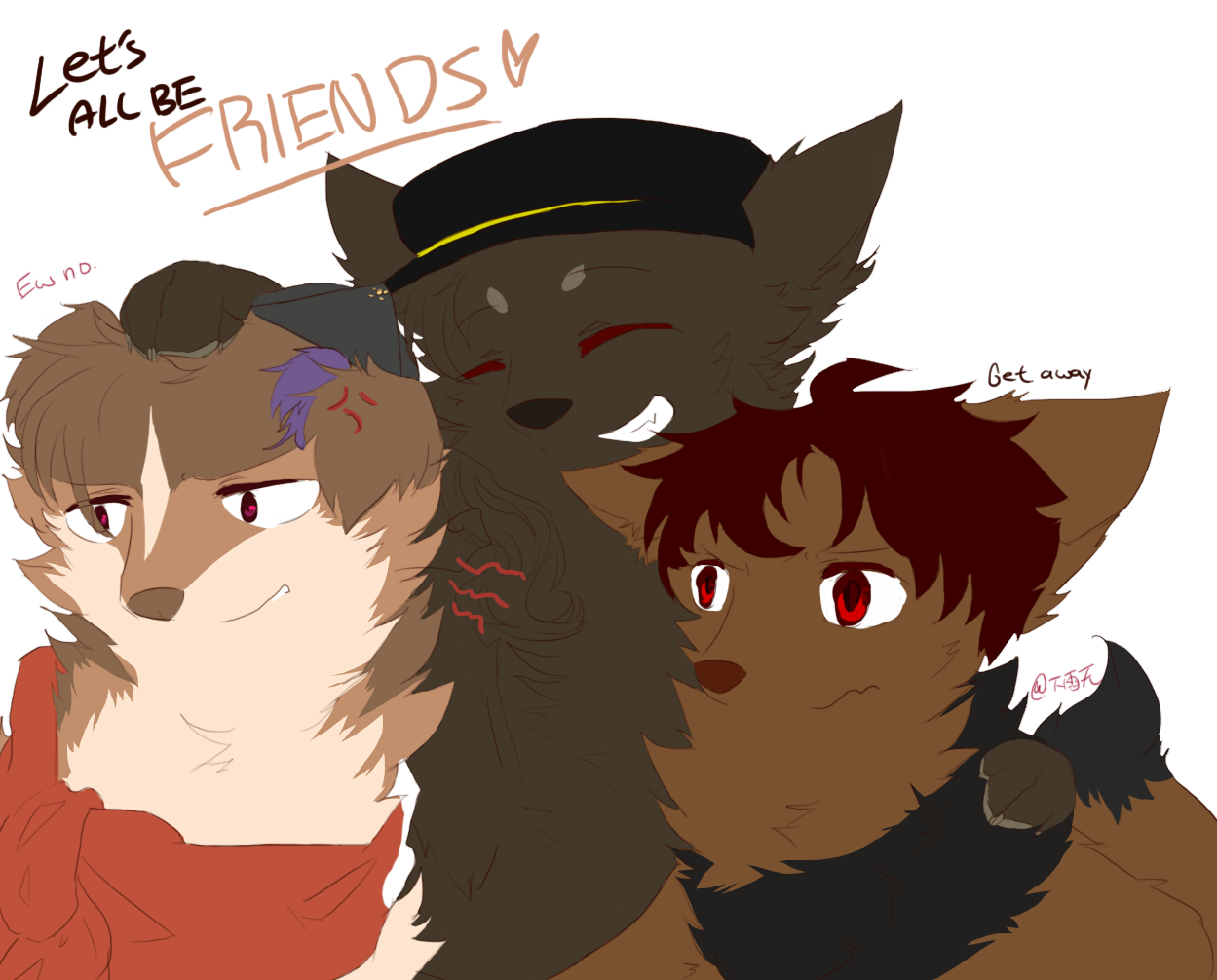 Let's all be FRIENDS~!