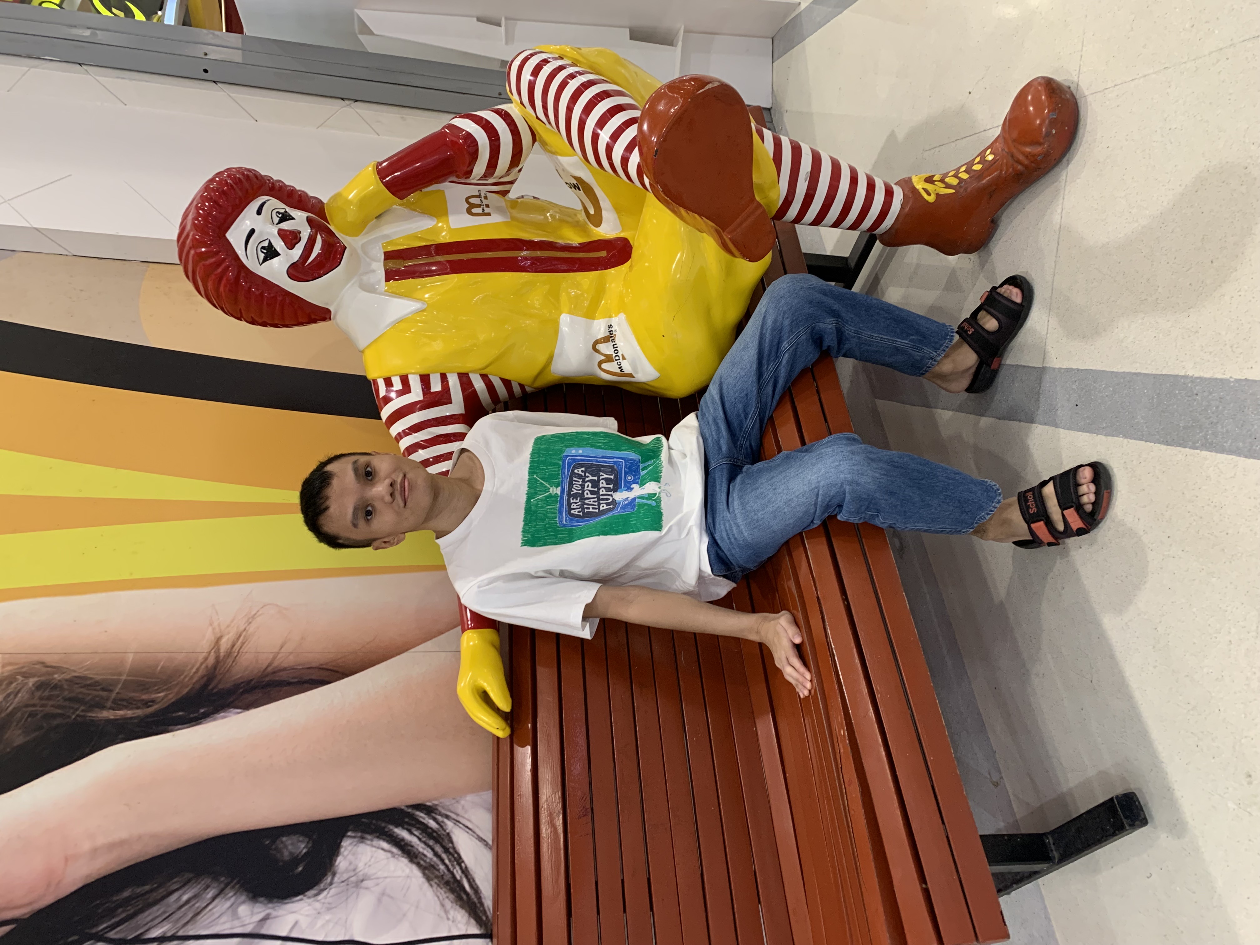 Meet Me At Mcdonalds Haircut Wave (Me) and Ronald McDonald by WaveFromTouseLinza on DeviantArt