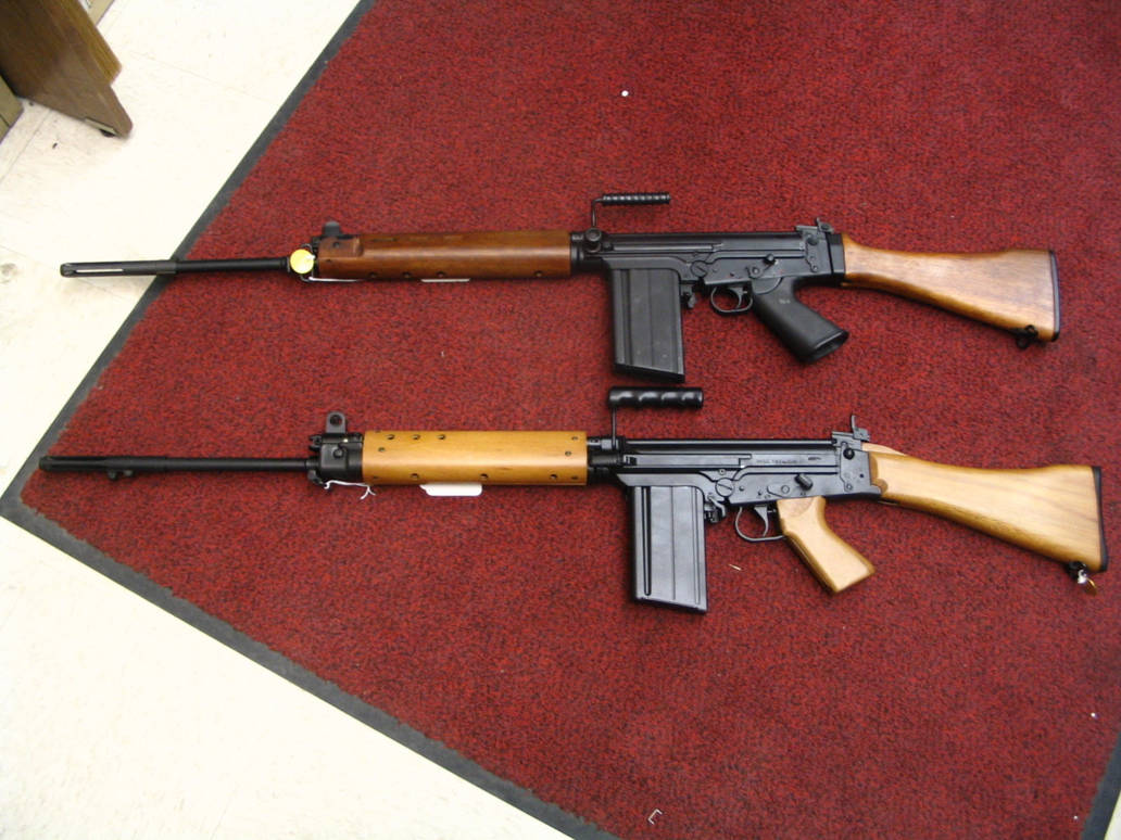 All Fal Variations FN FAL by NikitaGTIHawk on DeviantArt