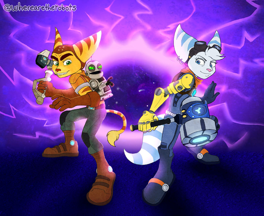 Rift Apart by wherearetherobots on DeviantArt