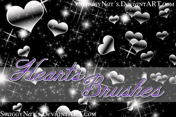 +Hearts Brushes