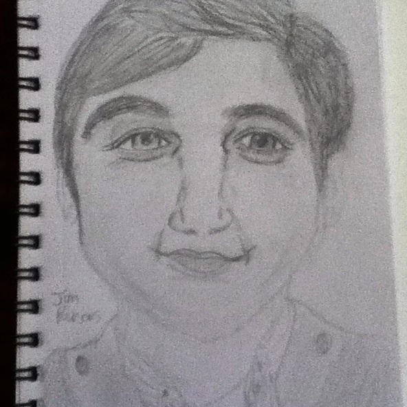 My drawing of Jim Parsons! by PaigeMichaelisJ on DeviantArt