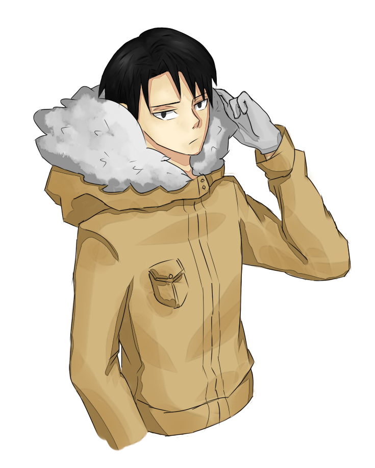 Levi in Winter Jacket