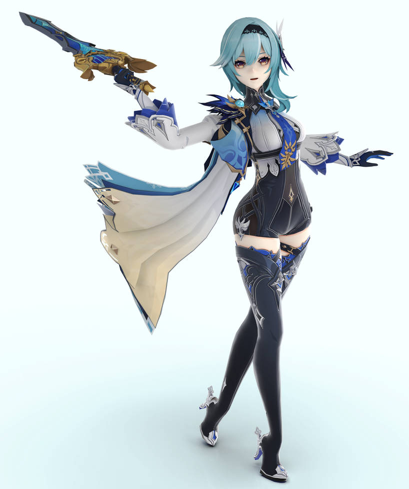 Genshin Impact - Eula by agekei on DeviantArt