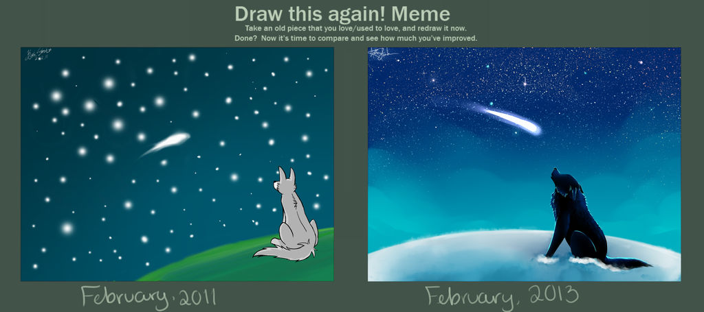 Improvement Meme: Shooting Star