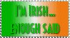 I'm Irish Stamp