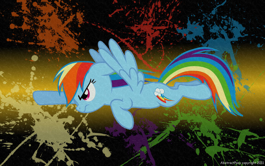 Rainbow Dash Wallpaper by Frost65